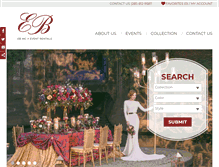 Tablet Screenshot of ebincevents.com